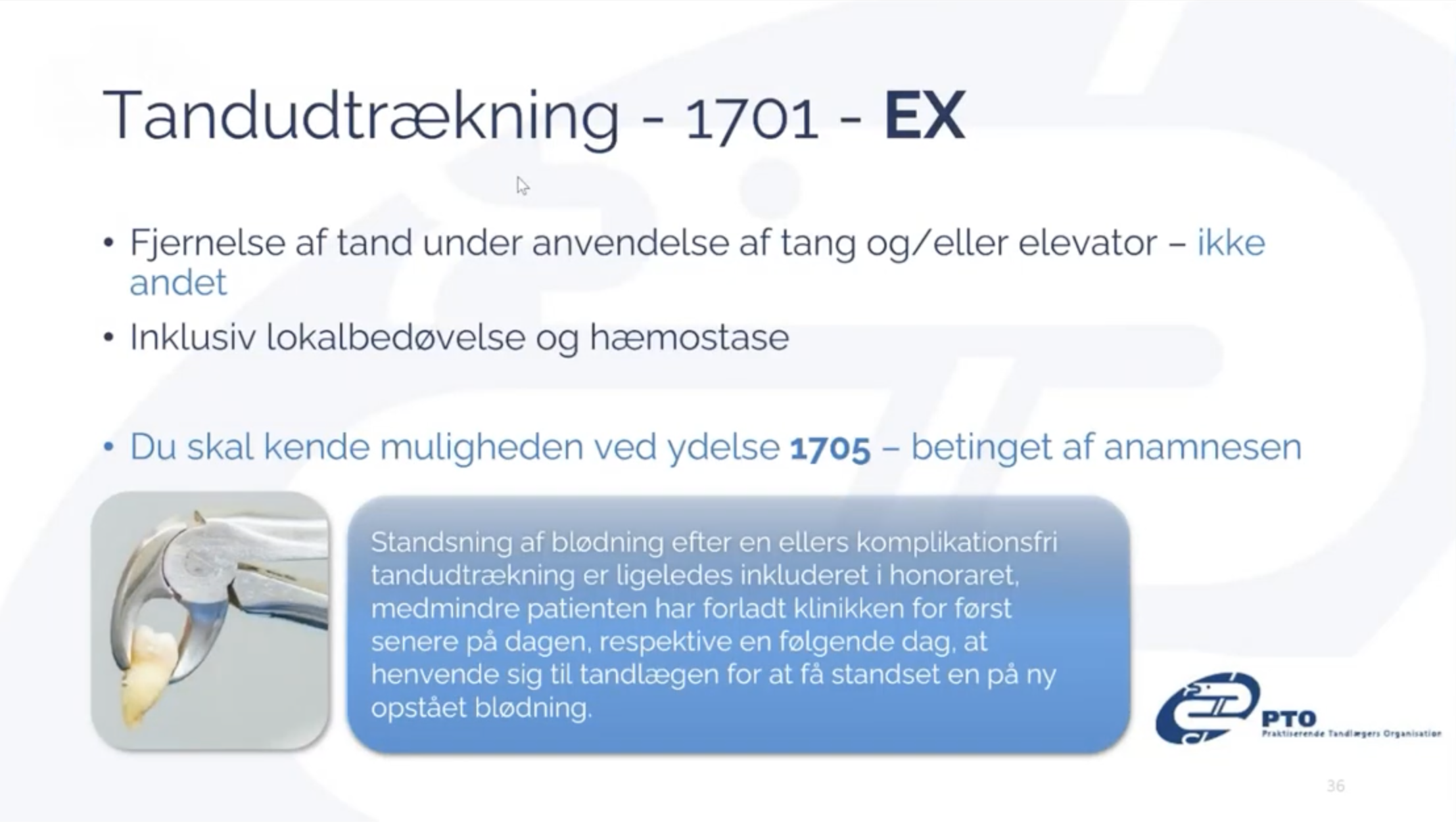 EX og operation er ikke det samme